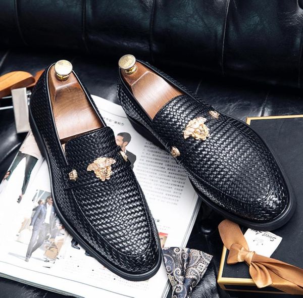 men dress shoes italian type formal genuine leather pointed toe wedding gentleman homecoming evening 2205234471056, Black
men dress shoes italian type formal genuine leather pointed toe wedding gentleman homecoming evening 2205234471056, Black