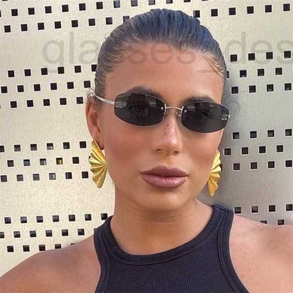 sunglasses designer chic individualized ins sun glasses for women frameless oval yyxx, White;black
sunglasses designer chic individualized ins sun glasses for women frameless oval yyxx, White;black