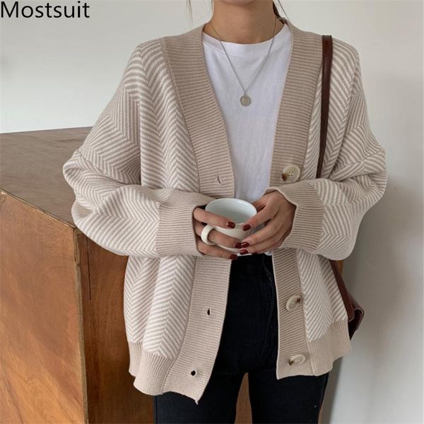 sweaters knitted striped cardigans sweaters women long sleeve vneck single breasted vintage casual korean cardigans high quality, White;black
sweaters knitted striped cardigans sweaters women long sleeve vneck single breasted vintage casual korean cardigans high quality, White;black