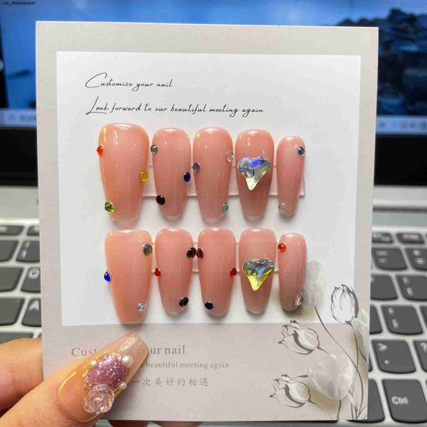 false nails press on nails with diamonds handmade acrylic full cover fake nails medium length sweet artificial nails for girls j230419, Red;gold
false nails press on nails with diamonds handmade acrylic full cover fake nails medium length sweet artificial nails for girls j230419, Red;gold