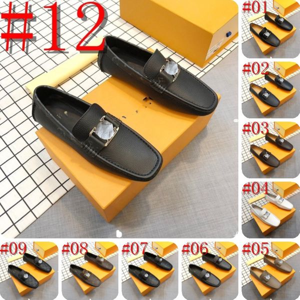 15model real leather men designer loafers shoes luxurious men's loafers men dress shoes moccasins breathable slip on italian driving sh, Black
15model real leather men designer loafers shoes luxurious men's loafers men dress shoes moccasins breathable slip on italian driving sh, Black