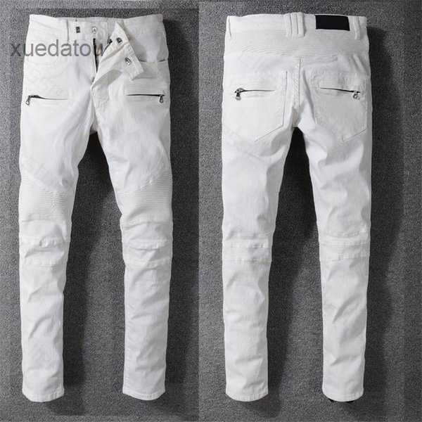 designer jeans distressed ripped mens biker slim fit motorcycle bikers denim for men s fashion mans black pants pour hommes 9 6eje, Blue
designer jeans distressed ripped mens biker slim fit motorcycle bikers denim for men s fashion mans black pants pour hommes 9 6eje, Blue