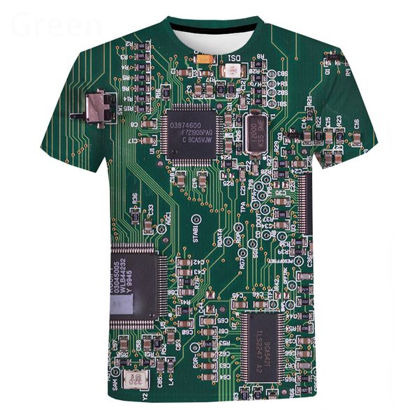 men's t shirts electronic chip hip hop t shirt men women 3d machine printed oversized t shirt harajuku style summer short sleeve tee 2, White;black
men's t shirts electronic chip hip hop t shirt men women 3d machine printed oversized t shirt harajuku style summer short sleeve tee 2, White;black