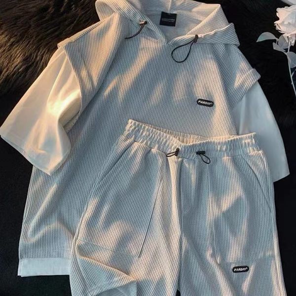 mens tracksuits summer mens large size sports suit hip hop shorts techwear sports set casual high street fashion tshirtsimple shorts 230419, Gray
mens tracksuits summer mens large size sports suit hip hop shorts techwear sports set casual high street fashion tshirtsimple shorts 230419, Gray