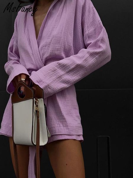 dress msfancy vacation two piece set women cotton long sleeve tunic lace up high waist shorts suit female 2022 loungewear outfits, White
dress msfancy vacation two piece set women cotton long sleeve tunic lace up high waist shorts suit female 2022 loungewear outfits, White