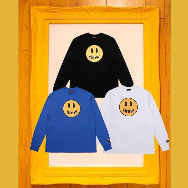 sweater drew mens hoodie house smiley face niche trendy brand internet celebrity couples high street loose bottom long sleeved tshirt trend, Black
sweater drew mens hoodie house smiley face niche trendy brand internet celebrity couples high street loose bottom long sleeved tshirt trend, Black