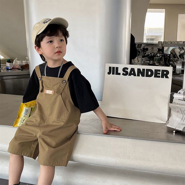 overalls summer kids solid color casual overalls shorts boys fashion loose suspender trousers 230419, Blue
overalls summer kids solid color casual overalls shorts boys fashion loose suspender trousers 230419, Blue