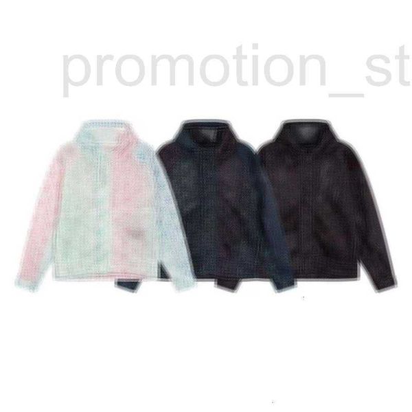 men's jackets designer 23 spring/summer new rainbow all over print windbreaker mesh cut out gradient jacket coat onaz, Black;brown
men's jackets designer 23 spring/summer new rainbow all over print windbreaker mesh cut out gradient jacket coat onaz, Black;brown