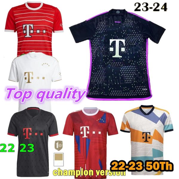 22 23 24 bayern soccer jerseys de ligt sane 2022 2023 football shirt kimmich hernandez goretzka gnabry camisa de futebol thailand men jersey, Black;yellow
22 23 24 bayern soccer jerseys de ligt sane 2022 2023 football shirt kimmich hernandez goretzka gnabry camisa de futebol thailand men jersey, Black;yellow