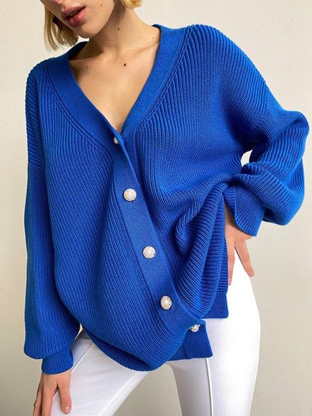 sweaters women's vneck knitted cardigan sweater women vintage button knitted sweater female long sleeve autumn winter loose cardigan to, White;black
sweaters women's vneck knitted cardigan sweater women vintage button knitted sweater female long sleeve autumn winter loose cardigan to, White;black