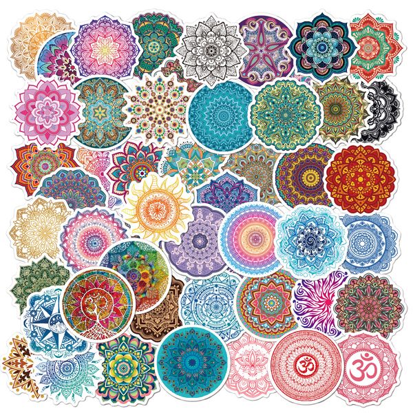 50pcs wholesale mandala stickers waterproof sticker for luggage lapguitar skateboard notebook water bottle phone case car decals kids toys
50pcs wholesale mandala stickers waterproof sticker for luggage lapguitar skateboard notebook water bottle phone case car decals kids toys