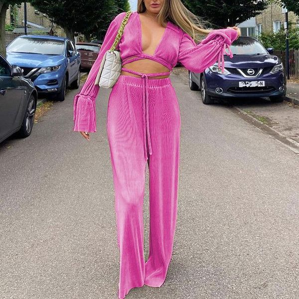 pants 2022 ins holiday chiffon women of quality solid highend chiffon full sleeve + long wide leg pants loose women 2 piece set, White 
pants 2022 ins holiday chiffon women of quality solid highend chiffon full sleeve + long wide leg pants loose women 2 piece set, White