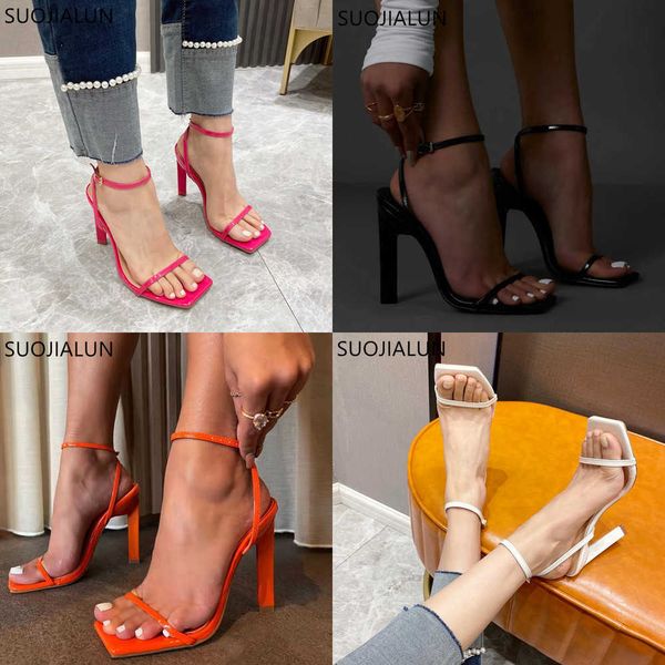 sandals summer new narrow band women sandals shoes thin high heel square toe ladies ankle buckle strap dress pumps s 230316, Black
sandals summer new narrow band women sandals shoes thin high heel square toe ladies ankle buckle strap dress pumps s 230316, Black