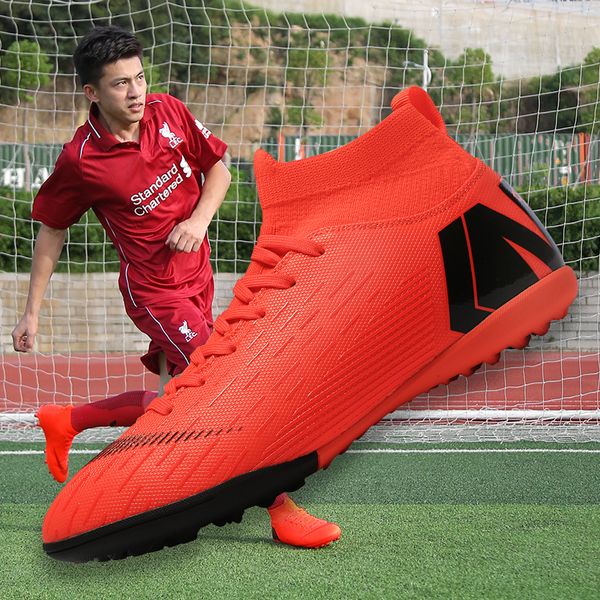 dress shoes men soccer cleats ankle antislippery futsal highquality tffg grass training sport football boots nonslip light 230418, Black
dress shoes men soccer cleats ankle antislippery futsal highquality tffg grass training sport football boots nonslip light 230418, Black