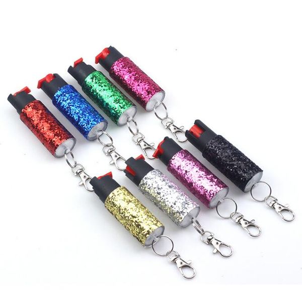 sequin spray defense keychains press type self-defense keychain women men liquid keychain outdoor tool, Silver
sequin spray defense keychains press type self-defense keychain women men liquid keychain outdoor tool, Silver