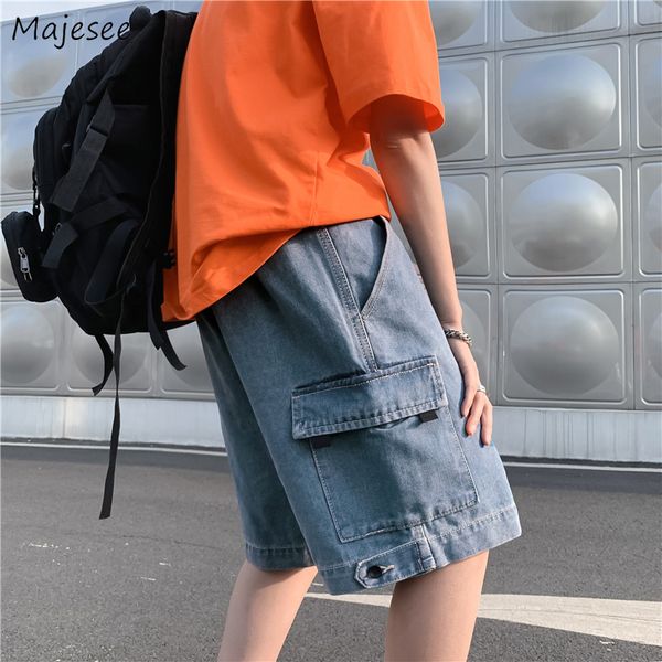 men's shorts summer men wide leg denim big pockets hippop baggy bf fashion japanese style tooling street knee length trousers homme 230, White;black
men's shorts summer men wide leg denim big pockets hippop baggy bf fashion japanese style tooling street knee length trousers homme 230, White;black