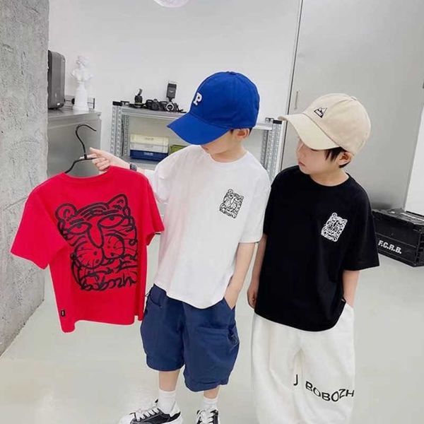 t-shirts middle school children summer cotton tide boy cute baby clothes print leisure short tshirt infant outfit 7-14age p230419, Blue
t-shirts middle school children summer cotton tide boy cute baby clothes print leisure short tshirt infant outfit 7-14age p230419, Blue
