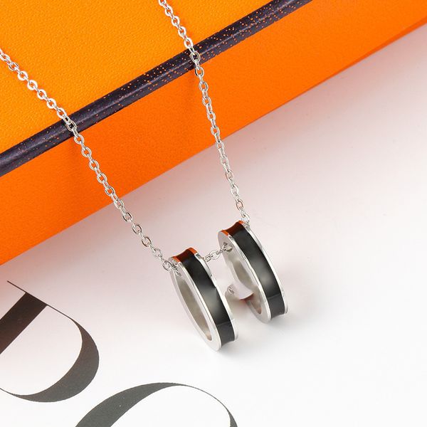 luxury design enameled letter h pendant necklace 18k gold stainless steel necklace for women gift, Silver
luxury design enameled letter h pendant necklace 18k gold stainless steel necklace for women gift, Silver