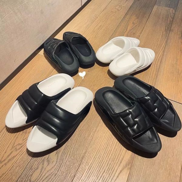 versatile slippers sandals op06 couple men's and women's summer non-slip outside wear fashion ins trend drag couple thick sole one, Black
versatile slippers sandals op06 couple men's and women's summer non-slip outside wear fashion ins trend drag couple thick sole one, Black