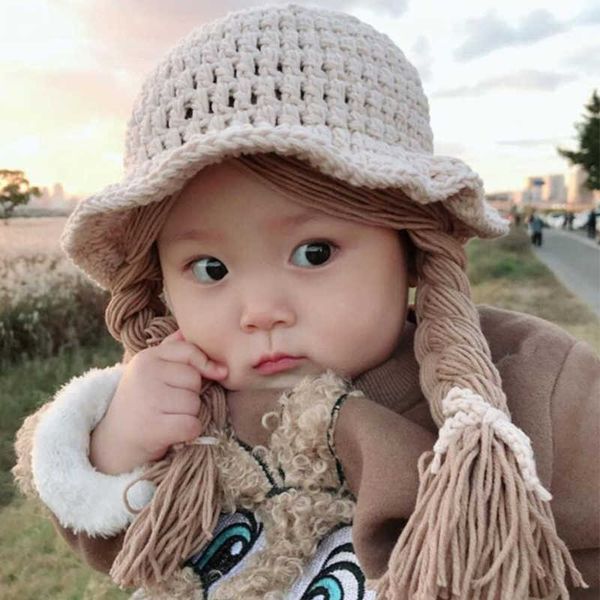 caps hats winter soft warm cute wig big braid kids girls princess hat baby children knitted hat birthday christmas party 48-52cm w0419, Yellow
caps hats winter soft warm cute wig big braid kids girls princess hat baby children knitted hat birthday christmas party 48-52cm w0419, Yellow
