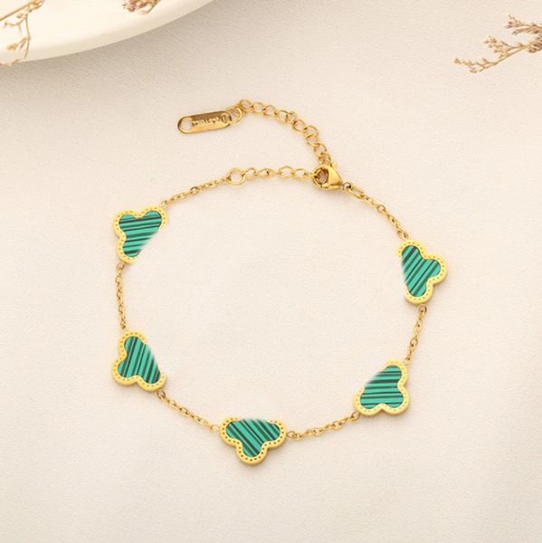 fashionable designer bracelets women bangle designers jewelry 18k gold plated flowers wristband cuff chain stainless steel lovers gift, Golden;silver
fashionable designer bracelets women bangle designers jewelry 18k gold plated flowers wristband cuff chain stainless steel lovers gift, Golden;silver