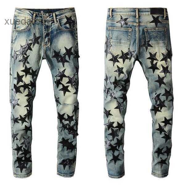 jeans 22ss mens luxurys designer fashion slim-leg jeans five star biker pants distressed water diamond stripes denim trousers size 29-40 10, Blue
jeans 22ss mens luxurys designer fashion slim-leg jeans five star biker pants distressed water diamond stripes denim trousers size 29-40 10, Blue