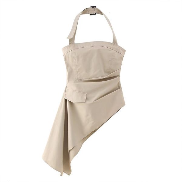 women's tanks camis zaa spring and summer 2023 fashion chic gabardine vintage casual neck fitting asymmetrical design 230419, White
women's tanks camis zaa spring and summer 2023 fashion chic gabardine vintage casual neck fitting asymmetrical design 230419, White
