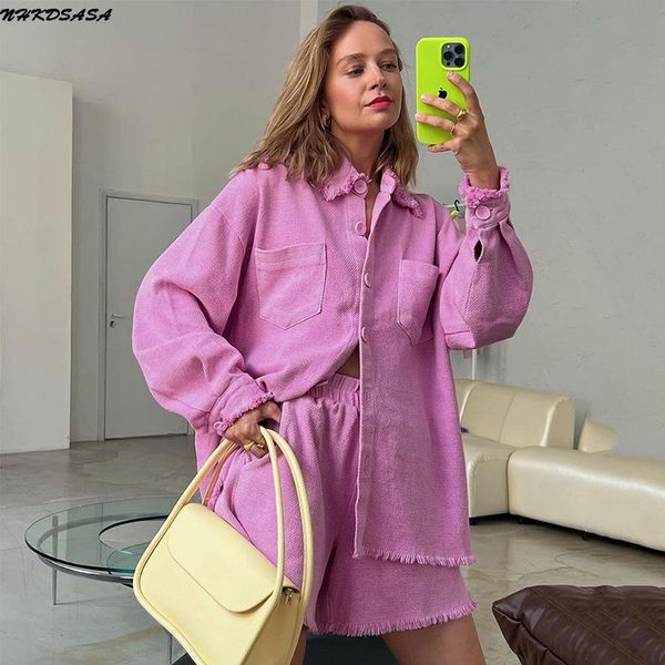 dress nhkdsasa autumn cotton shorts 2 pieces sets womens outfits casual pink long sleeve loose shirts warm wide leg shorts suits, White
dress nhkdsasa autumn cotton shorts 2 pieces sets womens outfits casual pink long sleeve loose shirts warm wide leg shorts suits, White