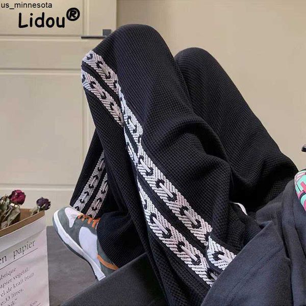 men's pants high street sweatpants men 2022 spring autumn fashion y2k loose straight trousers casual hip hop wide leg pants ropa hombre, Black
men's pants high street sweatpants men 2022 spring autumn fashion y2k loose straight trousers casual hip hop wide leg pants ropa hombre, Black