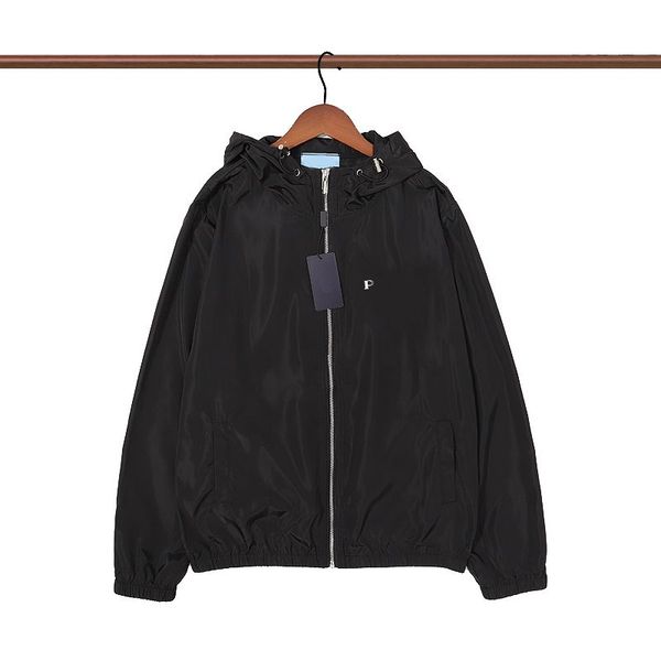 designer mens spring summer jacket fashion hooded outerwear clothing casual zipper coats kbs, Black;brown
designer mens spring summer jacket fashion hooded outerwear clothing casual zipper coats kbs, Black;brown
