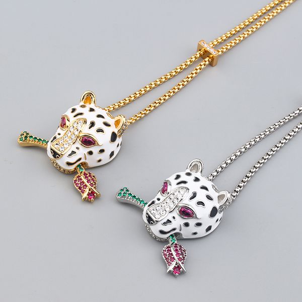 leopard rose 18k gold silver diamond long pendant necklaces for women silver trendy sweater designer filled jewelry party wedding gifts girl
leopard rose 18k gold silver diamond long pendant necklaces for women silver trendy sweater designer filled jewelry party wedding gifts girl