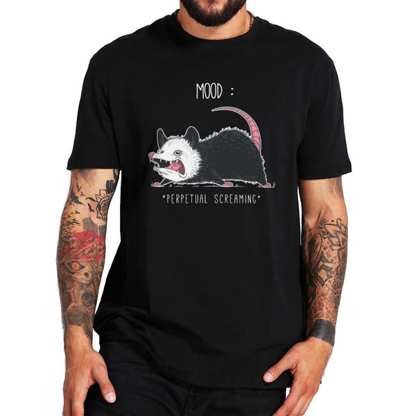 men's t shirts dark mood possum screaming t shirt funny cute animal opossum tshirt 100 cotton oversize for camiseta 230419, White;black
men's t shirts dark mood possum screaming t shirt funny cute animal opossum tshirt 100 cotton oversize for camiseta 230419, White;black