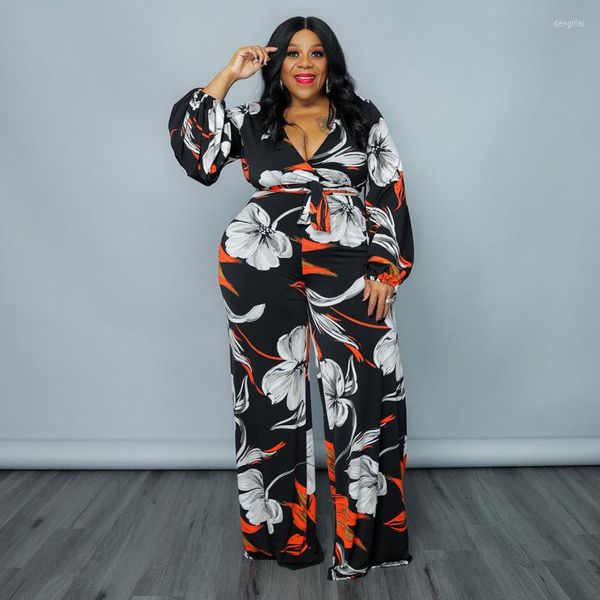 pants plus size women's clothing 2023 autumn fashion casual puff sleeve printing ladies jumpsuit xl-5xl oversized, Black
pants plus size women's clothing 2023 autumn fashion casual puff sleeve printing ladies jumpsuit xl-5xl oversized, Black