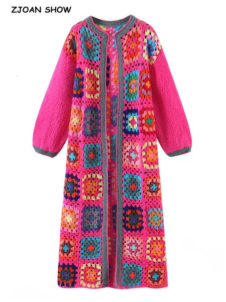 sweaters 2022 boho rose pink plaid flower hand crochet cardigan ethnic woman o neck open stitching midi long sweater knitwear jumper, White;black
sweaters 2022 boho rose pink plaid flower hand crochet cardigan ethnic woman o neck open stitching midi long sweater knitwear jumper, White;black