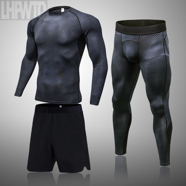 men's tracksuits compression mma rashguard men's running suit muay thai shorts rash guard sports gym men bjj boxing 3pcs/sets clot, Gray
men's tracksuits compression mma rashguard men's running suit muay thai shorts rash guard sports gym men bjj boxing 3pcs/sets clot, Gray