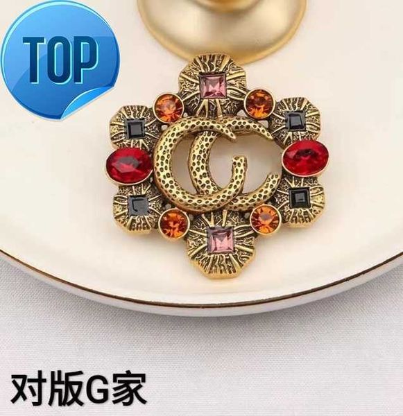 designer letters brooch fashion famous double brooches ruby crystal pearl luxury couples individuality rhinestone suit pin jewelry accessori, Gray
designer letters brooch fashion famous double brooches ruby crystal pearl luxury couples individuality rhinestone suit pin jewelry accessori, Gray