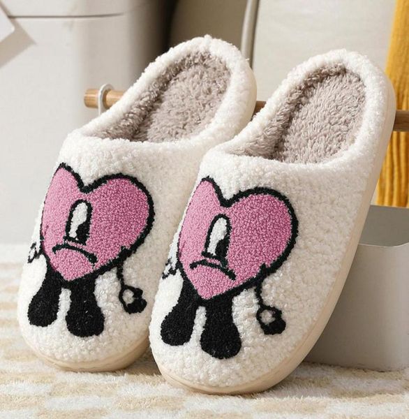 whole badbunny slipper shoes antislippery winter slippe home cute bad bunny heart slippers warm suitable for winter1481213, Black
whole badbunny slipper shoes antislippery winter slippe home cute bad bunny heart slippers warm suitable for winter1481213, Black