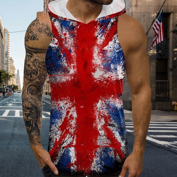 men' tank hooded tank mens sleeveless shirts independence day fashion 3d digital printed hoodie vest casual workout fitness clothes 2, White;black
men' tank hooded tank mens sleeveless shirts independence day fashion 3d digital printed hoodie vest casual workout fitness clothes 2, White;black