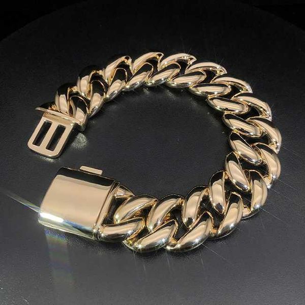 high-end custom hip hop real s925 silver 10k 14k 18k gold yellow 9 inch 22mm miami cuban chain bracelet
high-end custom hip hop real s925 silver 10k 14k 18k gold yellow 9 inch 22mm miami cuban chain bracelet