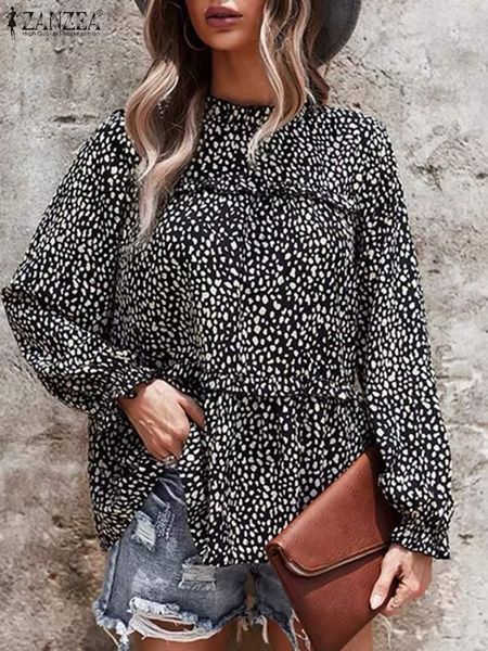 t-shirt zanzea vintage leopard printed blusas spring ruffle shirt women fashion blouse 2022 fashion bohemian holiday party chemise, White
t-shirt zanzea vintage leopard printed blusas spring ruffle shirt women fashion blouse 2022 fashion bohemian holiday party chemise, White