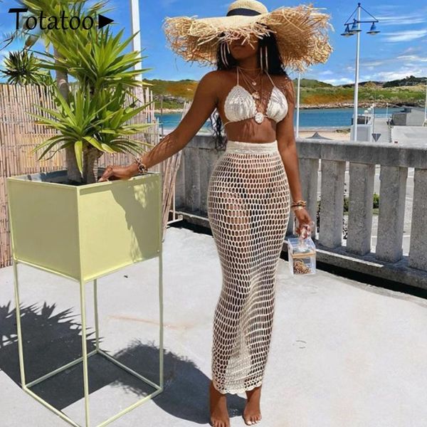dress totatoop tassel hollow out two piece outfits see through halter crop and maxi dress set bikini cover up long skirt set, White
dress totatoop tassel hollow out two piece outfits see through halter crop and maxi dress set bikini cover up long skirt set, White