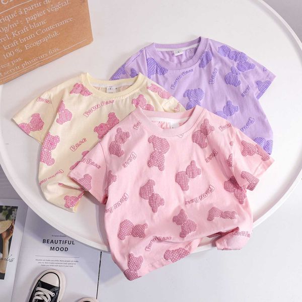 t-shirts baby girls summer t-shirt cotton fashion cartoon bear pattern tees 1-6age kids short sleeve korean version children clothing p23041, Blue
t-shirts baby girls summer t-shirt cotton fashion cartoon bear pattern tees 1-6age kids short sleeve korean version children clothing p23041, Blue