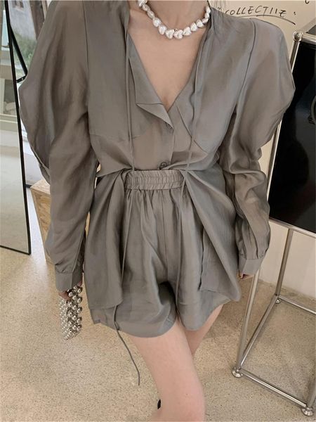 dress hzirip sunscreen suits ol shirts women long puff sleeve new 2022 summer solid close waist fashion wide leg shorts sets, White
dress hzirip sunscreen suits ol shirts women long puff sleeve new 2022 summer solid close waist fashion wide leg shorts sets, White