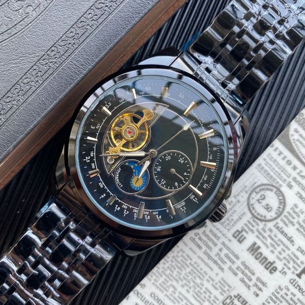 mens watch designer watches automatic mechanical movement luminous sapphire waterproof sports montre luxe wristwatches for men, Slivery;brown
mens watch designer watches automatic mechanical movement luminous sapphire waterproof sports montre luxe wristwatches for men, Slivery;brown