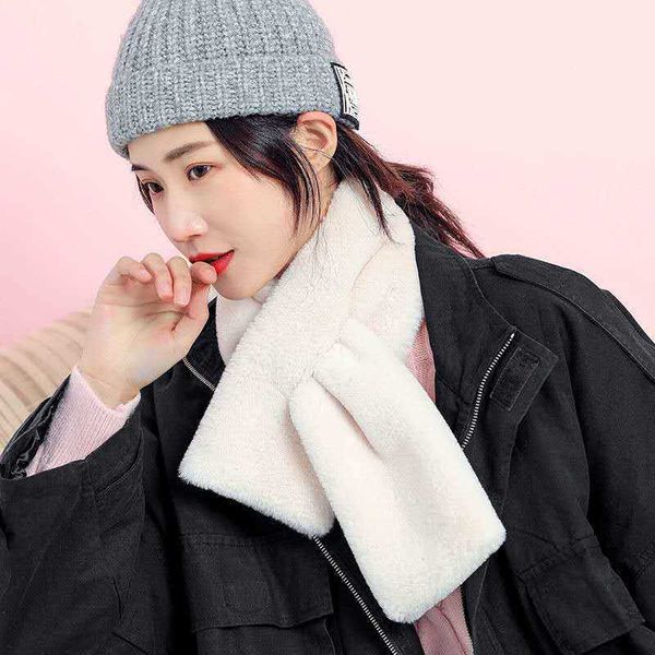 scarves korean style winter thickened warm plush scarf for women autumn solid color faux fur cross scarves girl soft neck ring scarf new aa2, Blue;gray
scarves korean style winter thickened warm plush scarf for women autumn solid color faux fur cross scarves girl soft neck ring scarf new aa2, Blue;gray