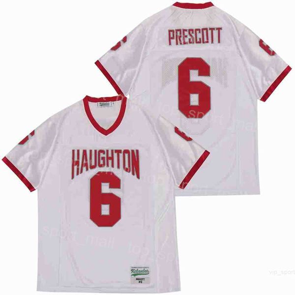high school football haughton 6 dak prescott jerseys moive breathable team white pure cotton college pullover retro university all stitched, Black
high school football haughton 6 dak prescott jerseys moive breathable team white pure cotton college pullover retro university all stitched, Black