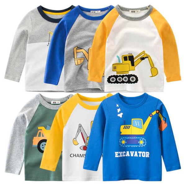 t-shirts 2023 boys clothes cartoon excavator t-shirt for boy autumn new fashion long sleeve o-neck cotton children's wear kids t shirts, Blue
t-shirts 2023 boys clothes cartoon excavator t-shirt for boy autumn new fashion long sleeve o-neck cotton children's wear kids t shirts, Blue