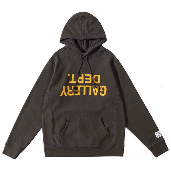 men's hoodies galleryse depts designer hoodie washed worn vintage high street drawstring pullover male, Black
men's hoodies galleryse depts designer hoodie washed worn vintage high street drawstring pullover male, Black