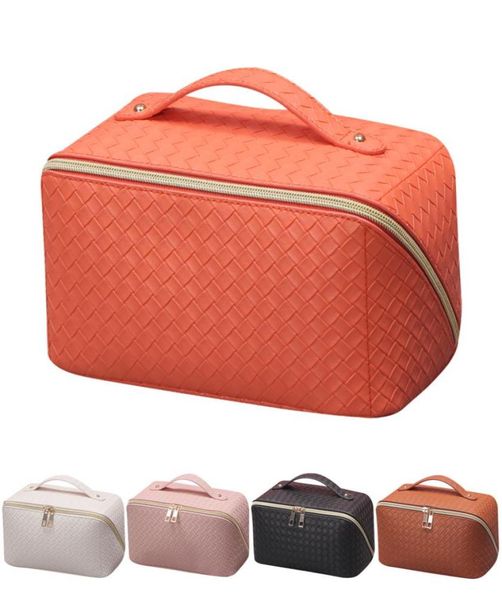 waterproof cosmetic bag portable travel storage bags weave toiletry bag for women and girls1109128 
waterproof cosmetic bag portable travel storage bags weave toiletry bag for women and girls1109128