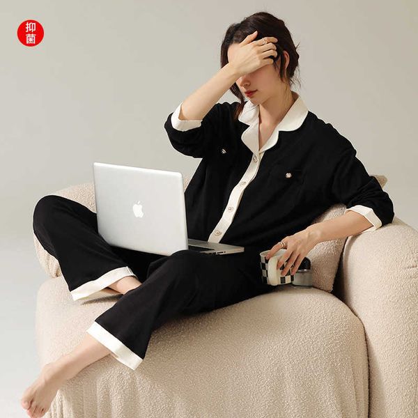 pure cotton pajamas women's long-sleeved spring and autumn trousers high-grade clothes suit
pure cotton pajamas women's long-sleeved spring and autumn trousers high-grade clothes suit